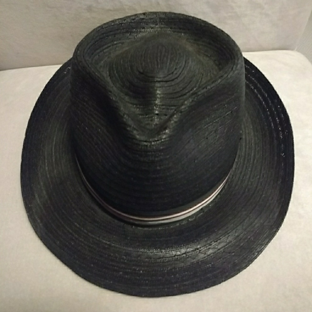 Vintage Fedora Hat Dress Straw Hat Bruno Mars type